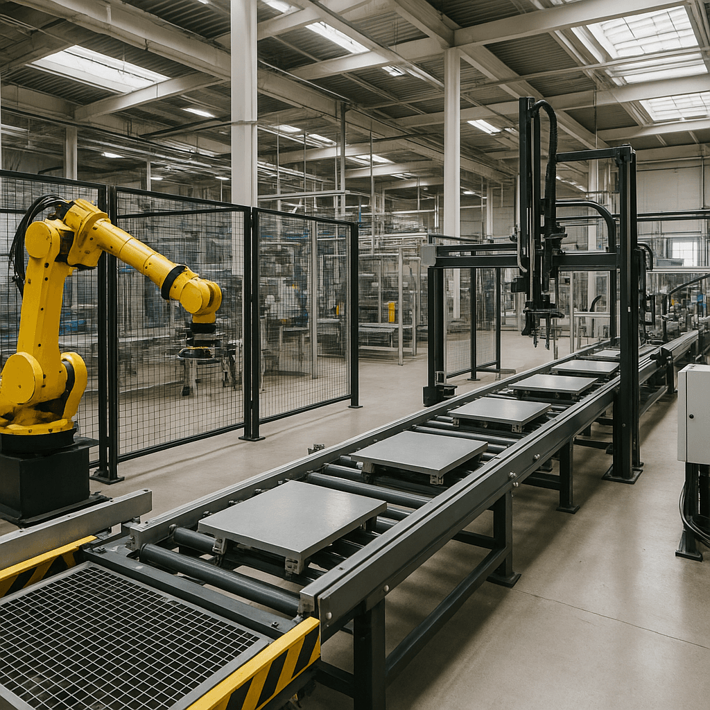 Photograph of Custom / Not Sure automation in a modern industrial facility