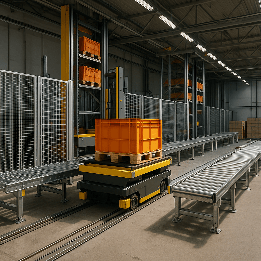 Photograph of Other Logistics & Storage automation in a modern industrial facility